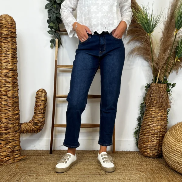 W119- Jean Mom Voggo (T36-T44) - denim - 44