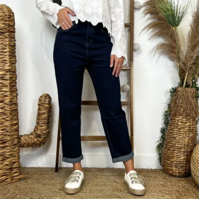 W108- Jean Mom Voggo (T36-T44) - brut - 44