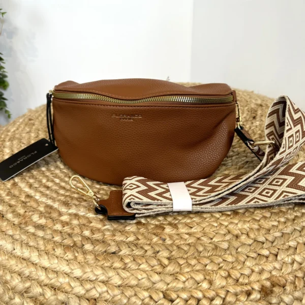 P409- Banane Flora & Co - camel - sans-taille