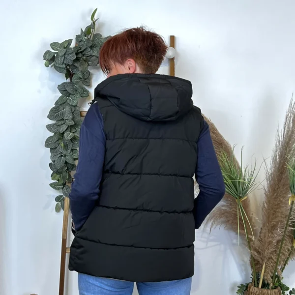 K850- Doudoune réversible (T36-T44) - noir - 44