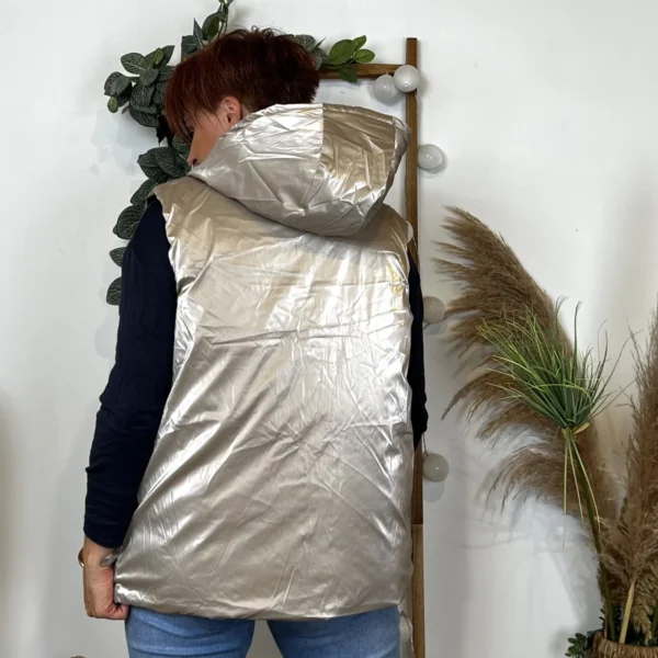 K850- Doudoune réversible (T36-T44) - kaki - 44