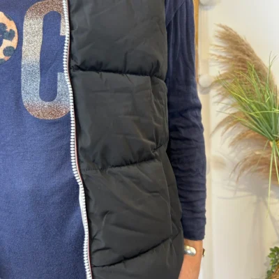 K850- Doudoune réversible (T36-T44) - noir - 44