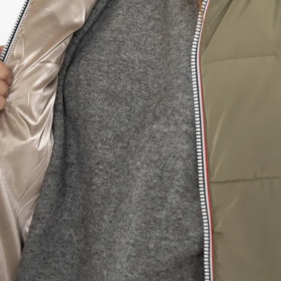 K850- Doudoune réversible (T36-T44) - kaki - 44