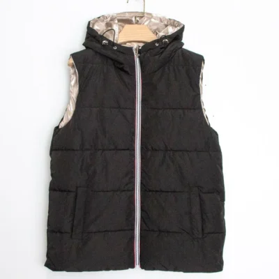 K850- Doudoune réversible (T36-T44) - noir - 44