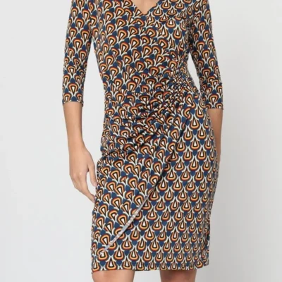 K809- Robe Rev'd'Elle - multicolore - 44