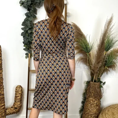 K809- Robe Rev'd'Elle - multicolore - 44