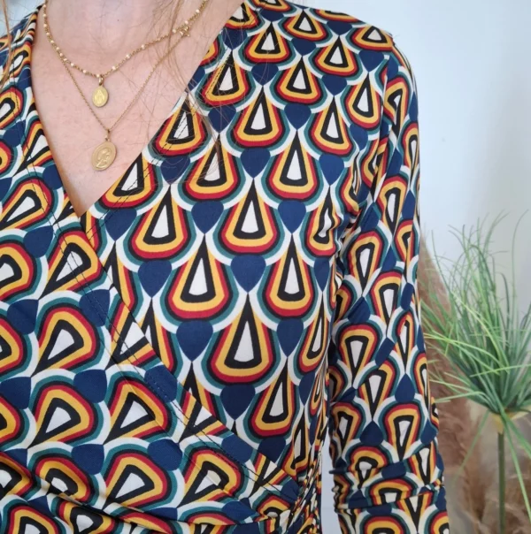 K809- Robe Rev'd'Elle - multicolore - 44