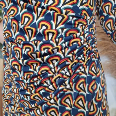 K809- Robe Rev'd'Elle - multicolore - 44