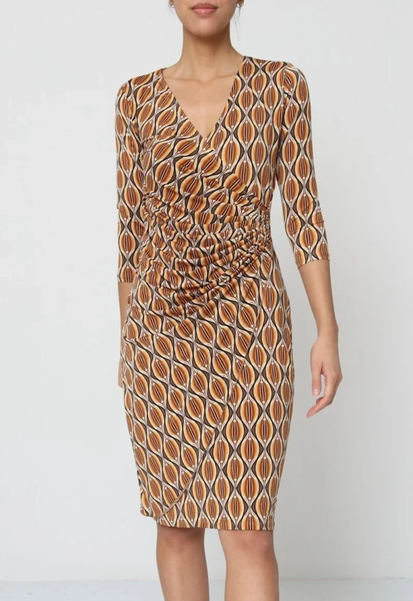 K809- Robe Rev'D'Elle - camel - 42