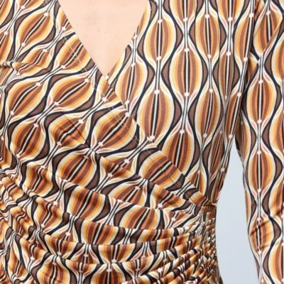 K809- Robe Rev'D'Elle - camel - 42