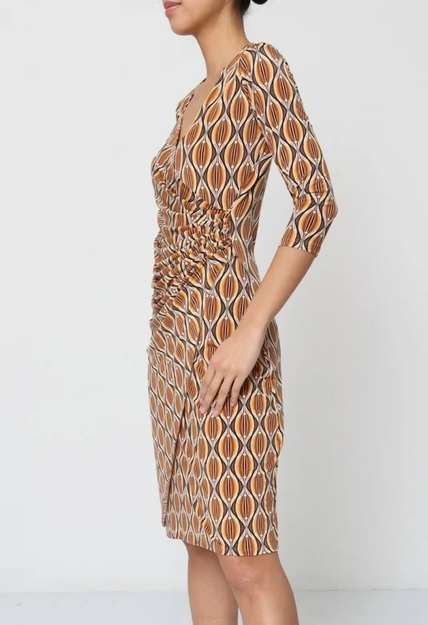 K809- Robe Rev'D'Elle - camel - 42