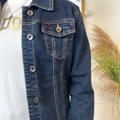 K104 - Veste en jean (T36-T44) - brut - 44