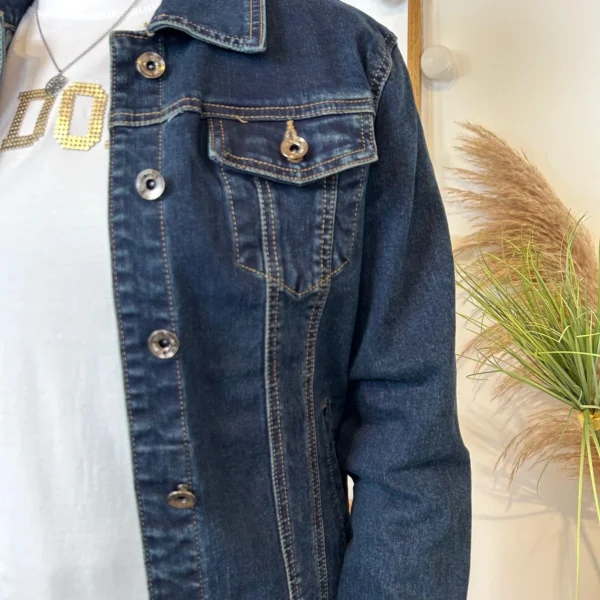 K104 - Veste en jean (T36-T44) - brut - 44