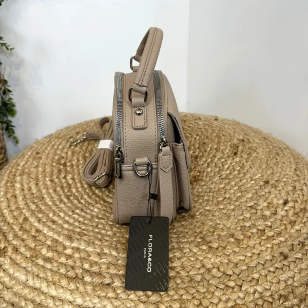 P424- Sac à main Flora & Co - beige - sans-taille