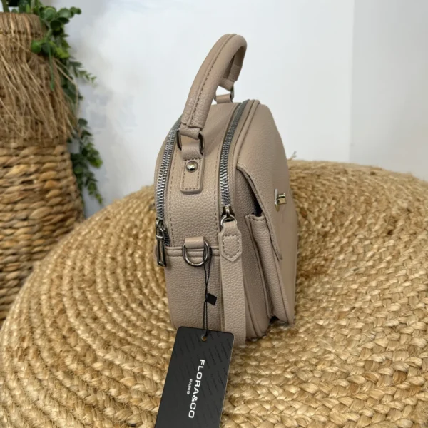 P424- Sac à main Flora & Co - beige - sans-taille