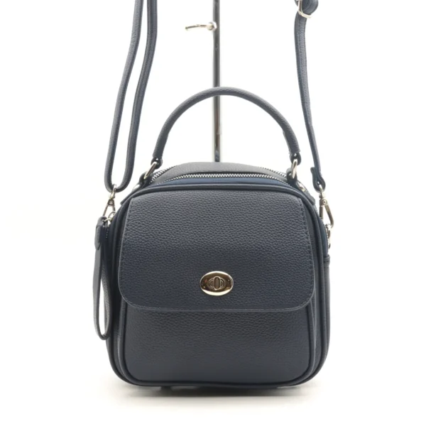 P424- Sac à main Flora & Co - marine - sans-taille