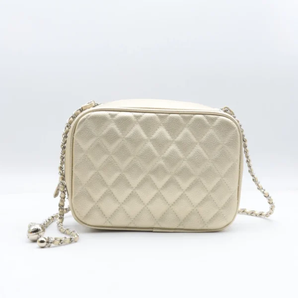 P482- Sac Matelassé Flora & Co - dore - sans-taille