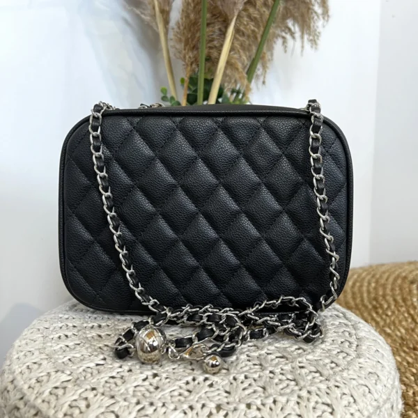 P482- Sac Matelassé Flora & Co - noir - sans-taille