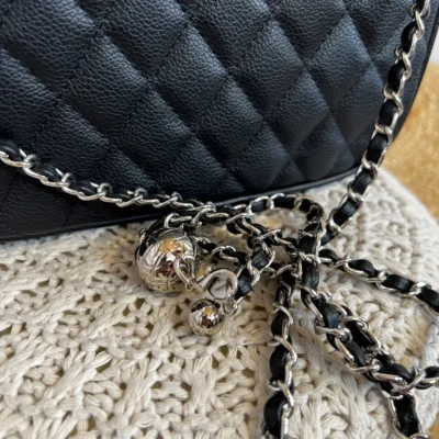 P482- Sac Matelassé Flora & Co - noir - sans-taille