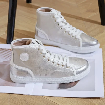 R404- Tennis Montante Moow (T36-T41) - argente - 41