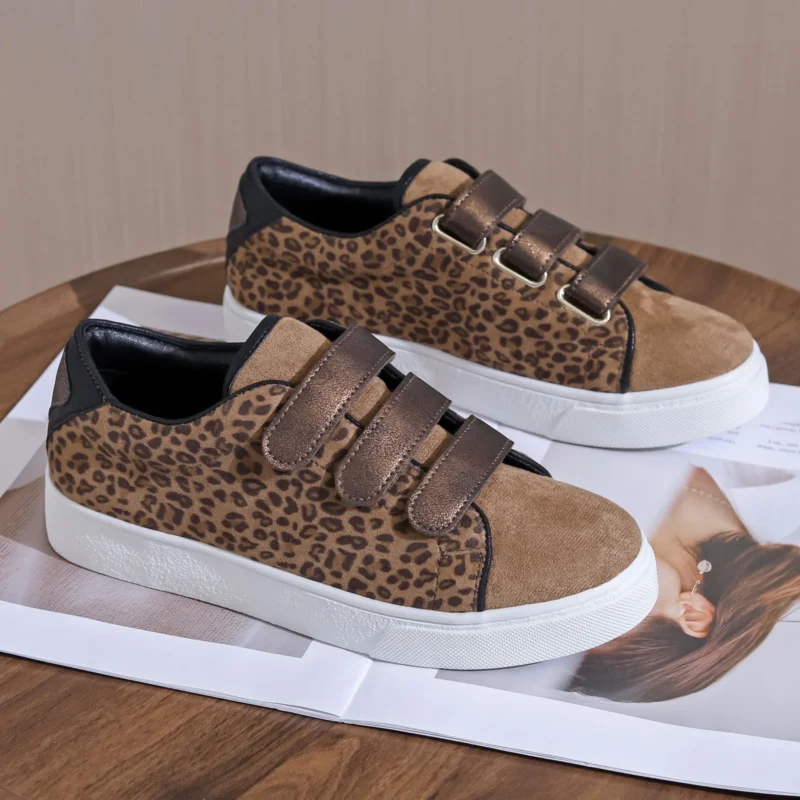 R447- Tennis Scratch (T36-T41) - marron-leopard - 41