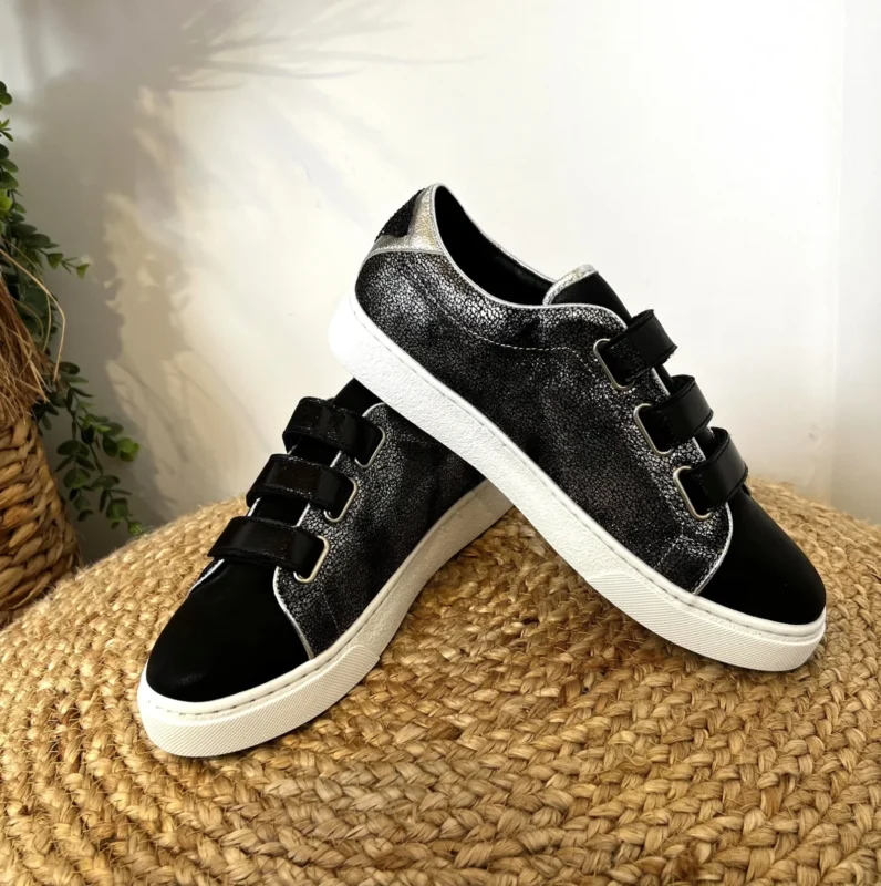 Tennis Scratch (T36-T41) - noir-argente - 41