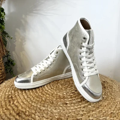 R404- Tennis Montante Moow (T36-T41) - argente - 41