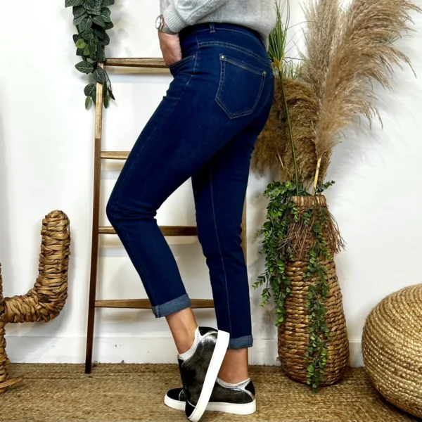 O116- Jean 7/8ème Voggo (T34-T44) - denim - 44