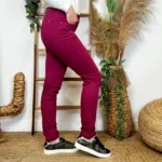 Jean Slim (T34-T44) - fuchsia-framboise - 44