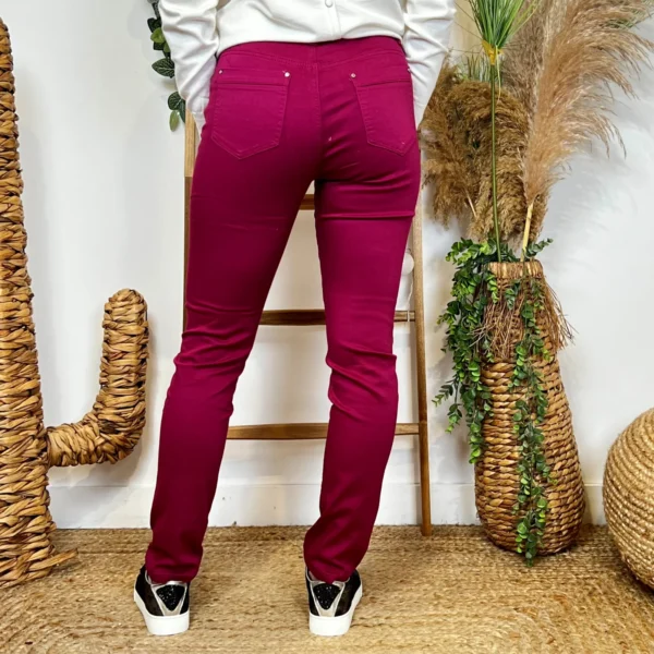 O154- Jean Slim (T34-T44) - fuchsia - 44