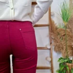 Jean Slim (T34-T44) - fuchsia-framboise - 44