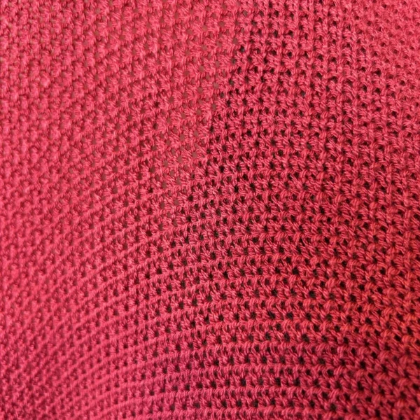Z164- Gilet Maille Nid d abeille (Gt) - fuchsia - taille-unique-grande-taille