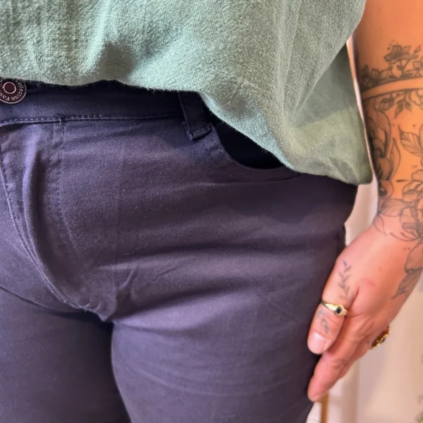 O149- Jean Slim Voggo (T42-T52) - marine - 52