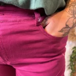 Jean Slim Voggo (T42-T52) - fuchsia-framboise - 52