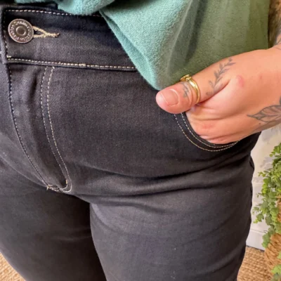 O159- Jean Slim Voggo (T42-T52) - noir - 52