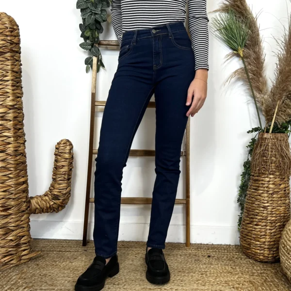 O164- Jean coupe Droite Voggo (T34-T44) - brut - 44