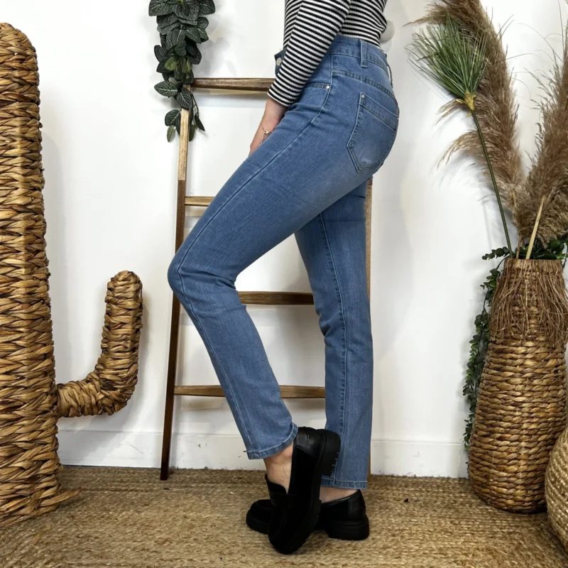 O160- Jean Slim (T36-T44). - denim - 44