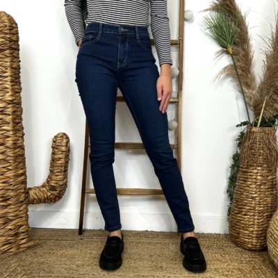 O092- Jean Slim (T34-T44) - denim - 44