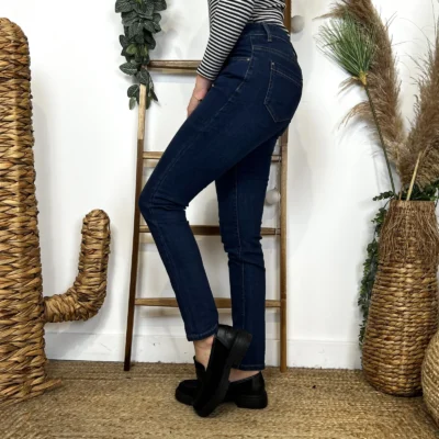 O092- Jean Slim (T34-T44) - denim - 44