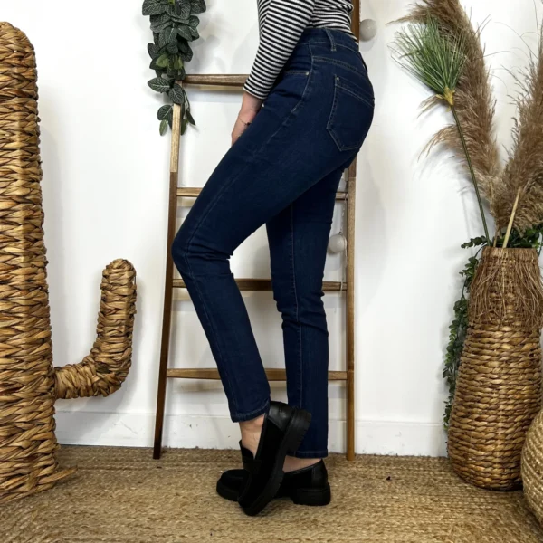 O092- Jean Slim (T34-T44) - denim - 44