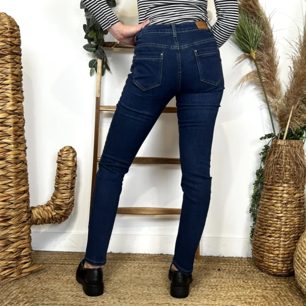 O092- Jean Slim (T34-T44) - denim - 44