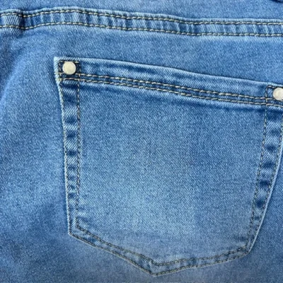 O134- Jean 7/8ème Voggo (T34-T44) - denim - 44