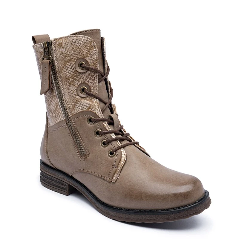R440- Bottines bi-matière (T36-T42) - taupe - 41