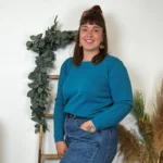 Pull col rond laine et cachemire femme TRICOTONIC T44 - rose-poudre - 44