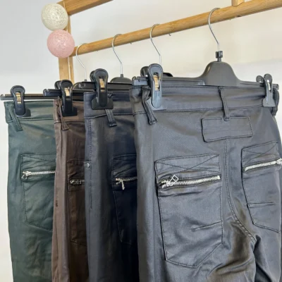 P068- Jean Enduit Melly&Co fourré (T34-T42) - marine - 42