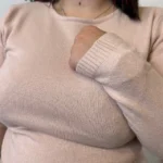 Pull col rond laine et cachemire femme TRICOTONIC T36-T42 - rose-poudre - 42