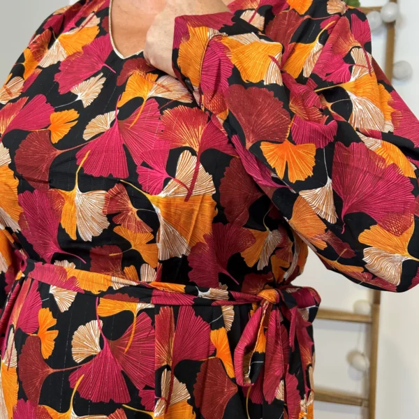 K812- Robe By One Gingko (T40-T48) - fuchsia - 48