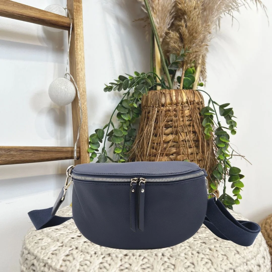 Sac Banane Flora & Co - marine - sans-taille