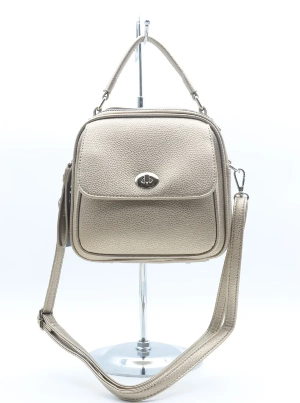 P424- Sac à main Flora & Co - dore - sans-taille