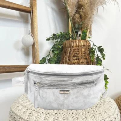 P405- Banane Medium irrisée - argente - taille-unique